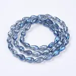 Electroplate Glass Beads Strands