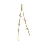 Brass Micro Pave Clear Cubic Zirconia Big Pendants