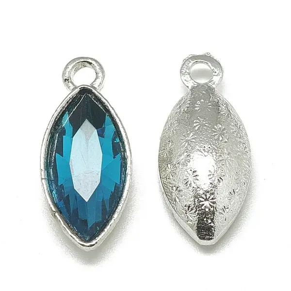 Alloy Glass Pendants