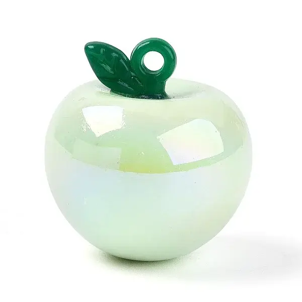 Plating Opaque Acrylic Pendants