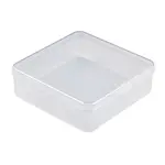 Plastic Bead Containers with Hinged Lid
