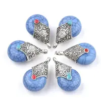 Tibetan Style Resin Pendants