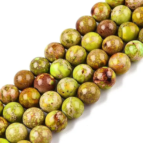 Natural Imperial Jasper Beads Strands