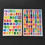 2Pcs Waterproof PVC Laser Adhesive Stickers Set