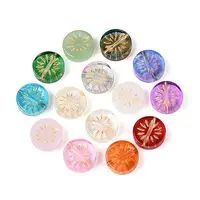 Baking Paint Transparent Glass Beads