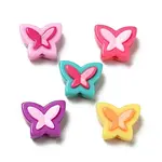 Two Tone Opaque Acrylic Beads