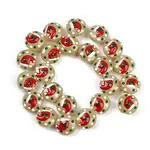 Christmas Handmade Lampwork Enamel Beads