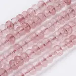 Cherry Quartz Glass Beads Strands