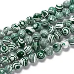 Synthetic Malachite Beads Strands