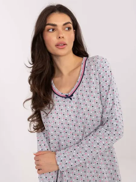 Dámská noční košile s potiskem