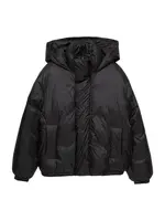 Pull&Bear Zimná bunda  čierna