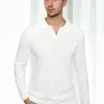 86813 Dewberry Polo Neck Long Sleeve Knitwear-EKRU