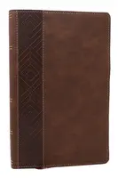 NKJV, Personal Size New Testament, Brown Leathersoft, Red Letter, Comfort Print - Thomas Nelson