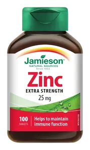 JAMIESON Zinek 25 mg 100 tablet
