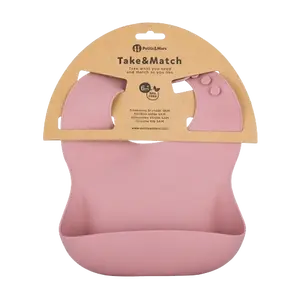 PETITE&MARS Bryndák silikonový Take&Match Dusty Rose 6m+