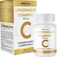 MOVIT ENERGY Lipozomální Vitamin C 500 mg 60 kapslí