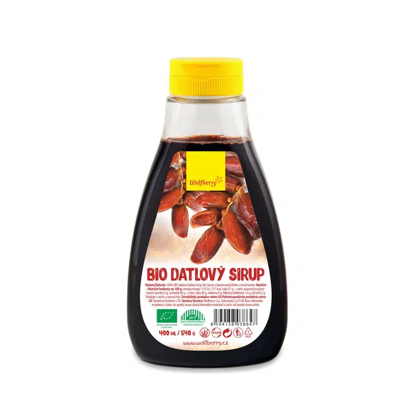 WOLFBERRY Datlový sirup BIO 400 ml