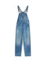 Tommy Jeans Rifle na traky 'JAIMIE DUNGAREE'  modrá denim