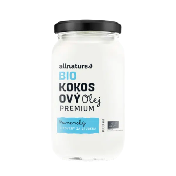 ALLNATURE BIO Kokosový olej Premium 1000 ml
