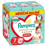 PAMPERS Plenkové Kalhotky Premium Care pants vel. 7 80 ks