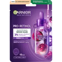 GARNIER Skin Naturals Pro-Retinol vyhlazující sérum maska 22 g