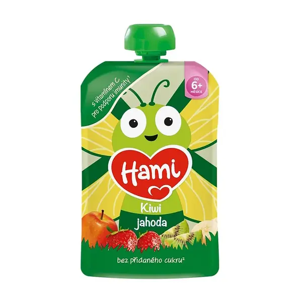 HAMI Kapsička kiwi jahoda 6m+ 100 g