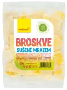 WOLFBERRY Broskyne sušené mrazom, 1 x 20 g
