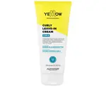 Bezoplachový krém pro vlnité, kudrnaté a afro vlasy Yellow Professional Curls Curly Leave-In Cream - 200 ml + dárek zdarma