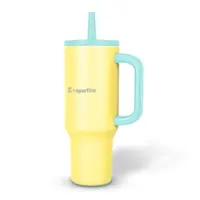 Termohrnek inSPORTline Cocoanna 1200 ml žluto-zelená