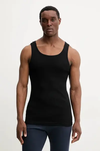 Bavlněné tričko Resteröds ORIGINAL ribtank GOTS 2-pack