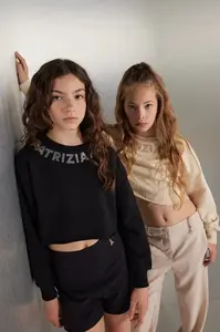 Patrizia Pepe  Dětská bavlněná mikina  W397