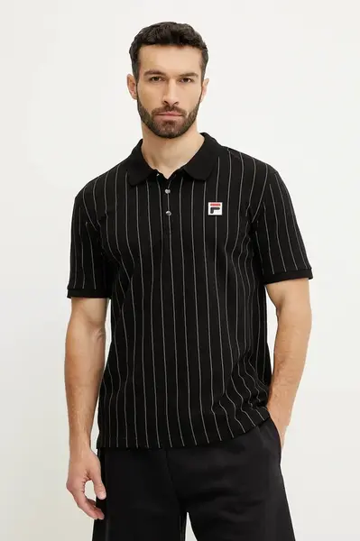 Bavlněné polo tričko Fila Linter