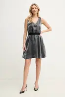 Šaty Armani Exchange šedá barva, mini, XW000177 AF12055
