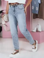 Dámské mom fit džíny s vysokým pasem