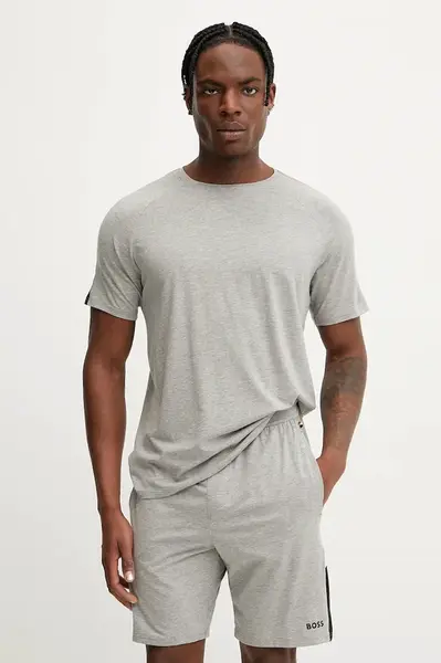 Tričko BOSS šedá barva, 50540644