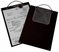 EICHNER Desky na dokumenty A4 s magnetickým uzávěrem, žluté - Magnetic 9219-00671 Barva: černá