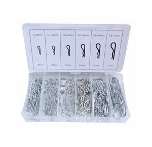 Závlačky pružinové 1.6-3.8 mm, sada 150 ks - ASTA