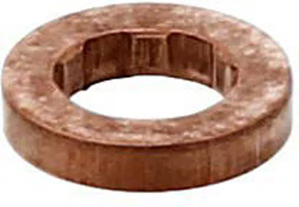Elring Těsnění pod vstřikovače diesel common rail 7 x 13,8 x 1,85 mm, měděné Velikost: 7x12.3x2.46 mm