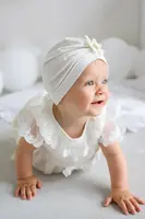 Dětská čepice Jamiks MASIA béžová barva, z tenké pleteniny, JWH093