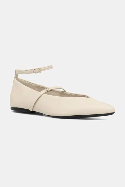 Baleríny Armani Exchange béžová barva, XDD004 XV841 01819