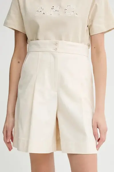 Bavlněné šortky A.P.C. short orlane