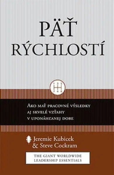 Päť rýchlostí - Jeremie Kubicek, S. Cockram