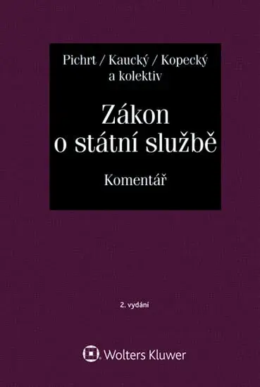 Zákon o státní službě. Komentář - Jan Pichrt