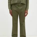 Kalhoty Paul Smith pánské, zelená barva, přiléhavé, M1R-055Z-N01934