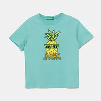 Dětské bavlněné tričko United Colors of Benetton