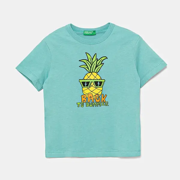 Dětské bavlněné tričko United Colors of Benetton