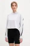 Tepláková mikina ON running Studio šedá barva, s kapucí, melanžová, 1WF12421756