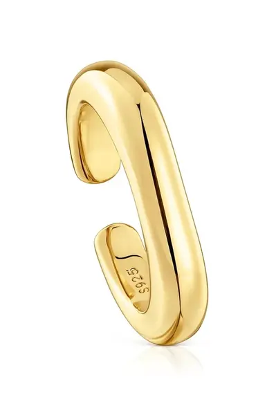 Pozlacený stříbrný prsten Tous 1004239110