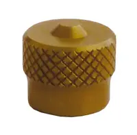 Ventilové čepičky hliníkové, různé barvy - Ferdus Barva: zlatá