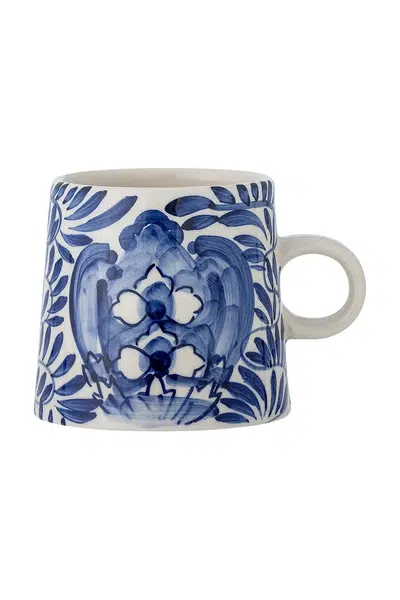 Hrnek Bloomingville Karlie 300 ml modrá barva